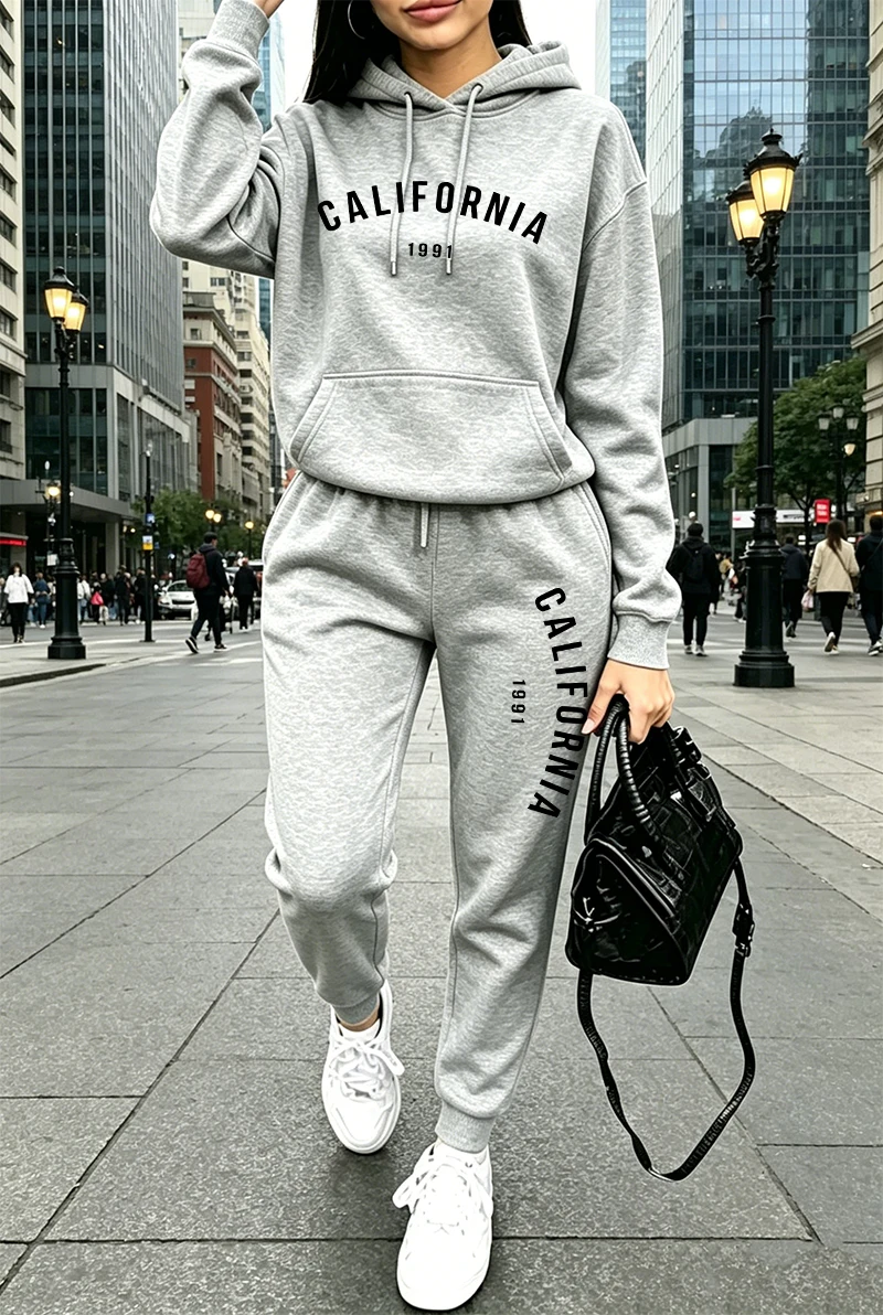 Streetwear Hoodie - Ventes chaudes : Ensemble de survêtement