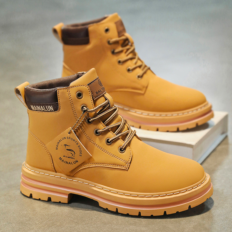 Mens Fashion Trainers - Classique hommes bottes hautes de haute