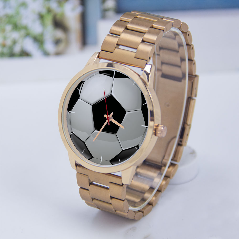 Belt Mens Fashion - Football Football Design Fans argent homme