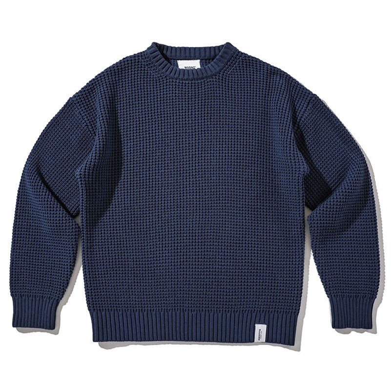 Mens Fashion Mullet - Pull tricoté chaud pour hommes, couleur