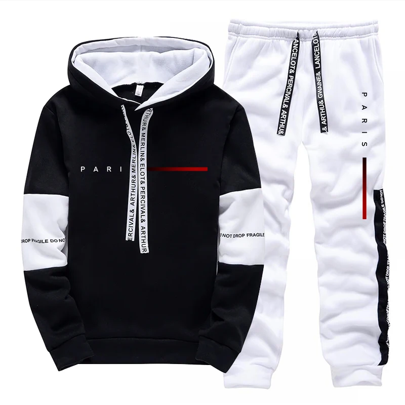 Streetwear Hoodie - Ensemble streetwear pour homme Paris Fashion