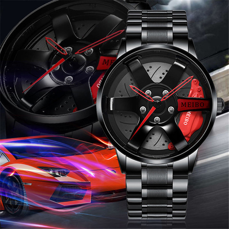 Men'S Fashion Hub - Montres en cuir pour hommes, nouvelle