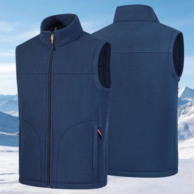 Mens Fashion Vest - Gilet chaud en cachemire, tendance mode