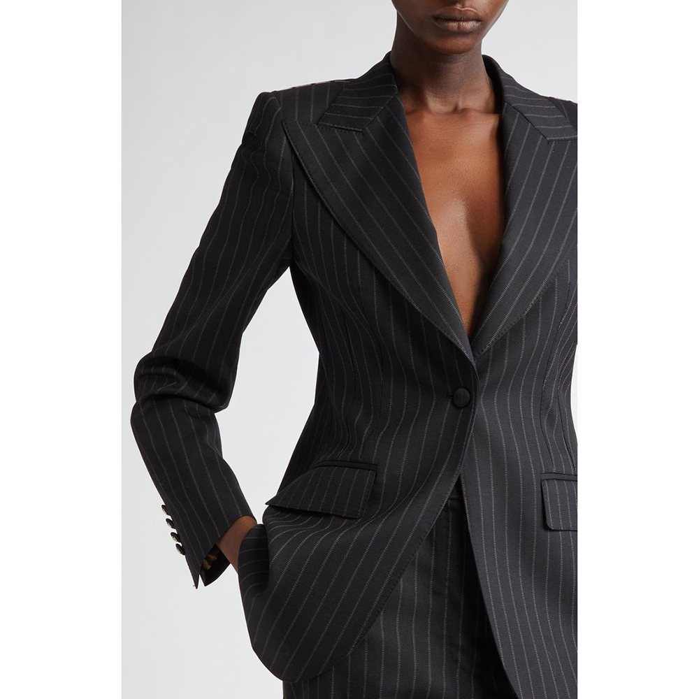 Men'S Fashion All Black Outfit - Ensemble tailleur pantalon élégant noir pour