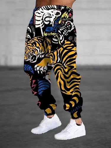 Mens Fashion Trends 2026 - Pantalon de sport respirant imprimé 3D