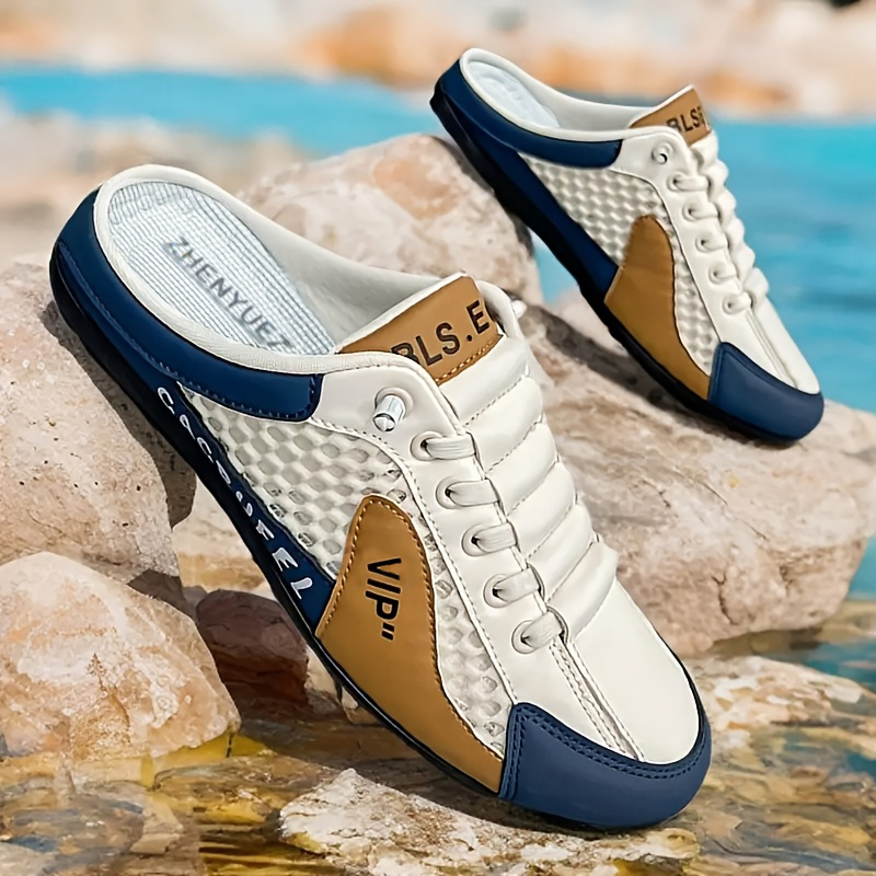 Mens Fashion Mullet - Sandales tendance printemps-été, respirantes, confortables, polyvalentes,