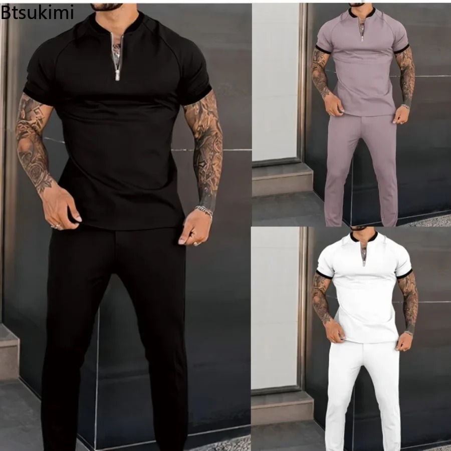 Mens Fashion Trends 2026 - Costume de Sport pour hommes, nouvelle
