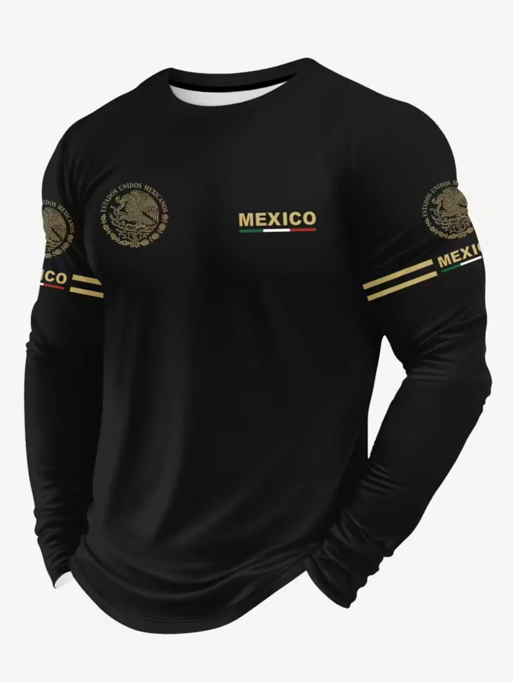 Men'S Fashion Advice - T-shirt imprimé aigle du Mexique pour
