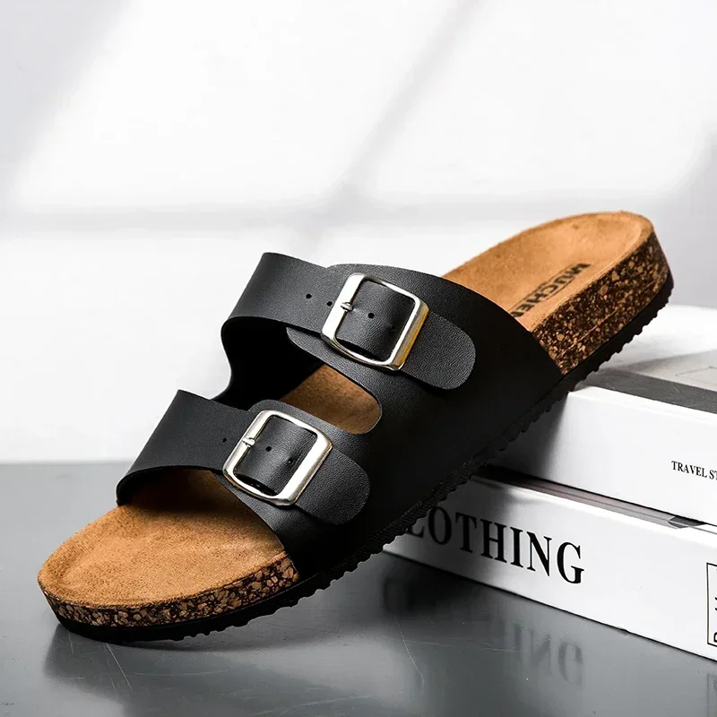 Mens Fashion Mullet - Pantoufles unisexes classiques à la mode,