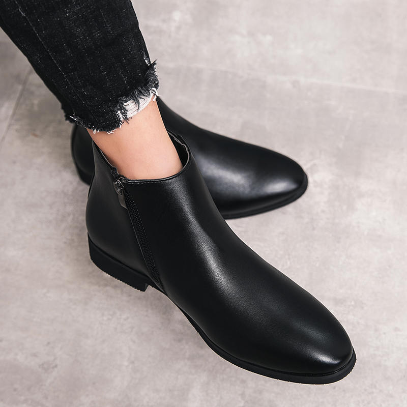Men'S Fashion Korea - Nouvelles bottes de style minimaliste pour