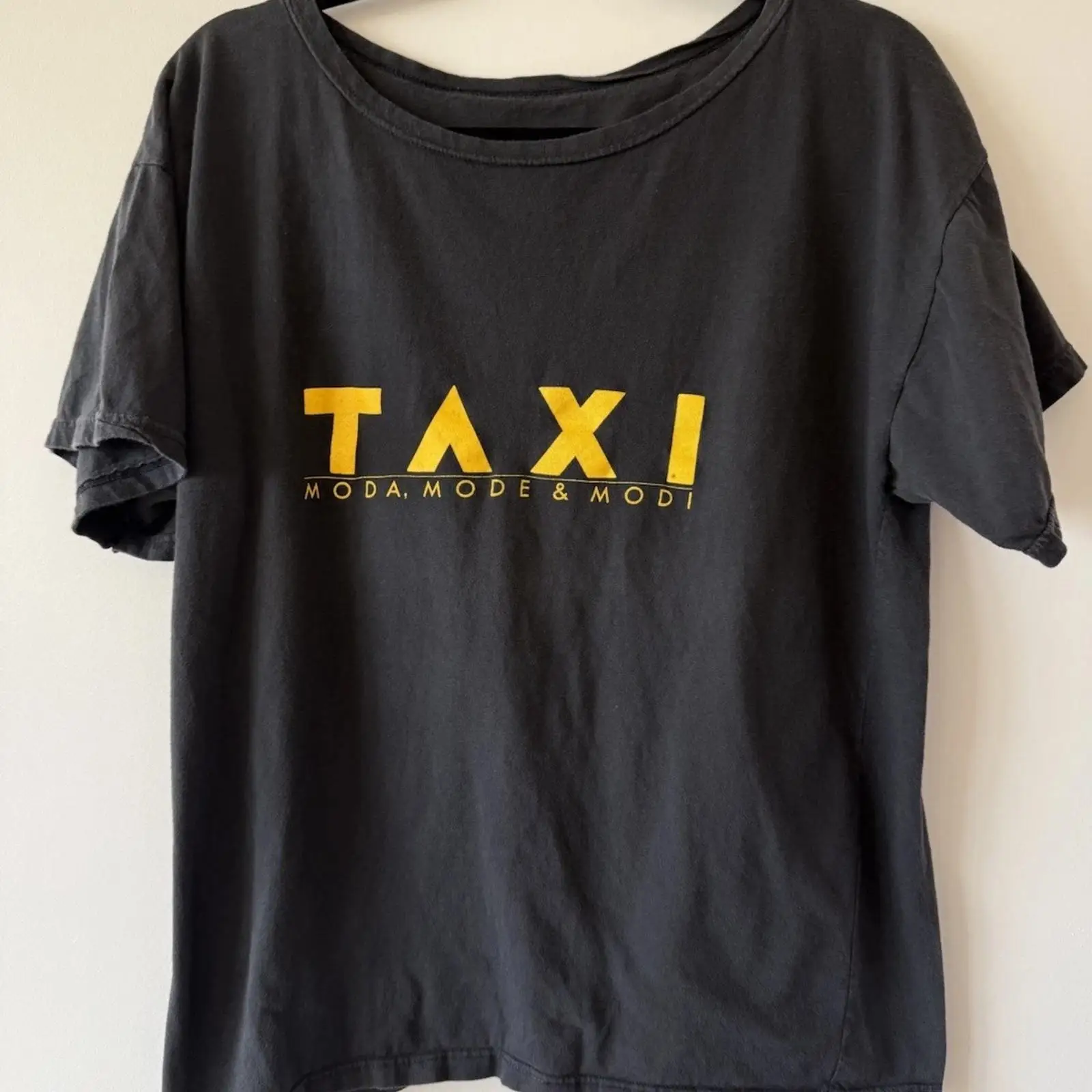 Mens Fashion Magazines - T-shirt vintage années 80 Taxi Magazine,