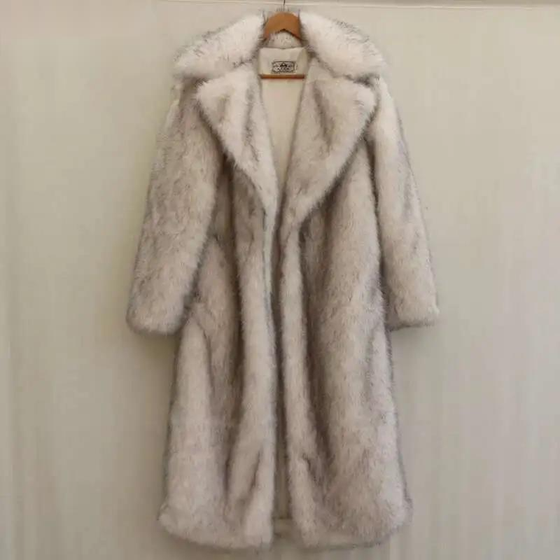 Men'S Fashion Korea - Manteau en fourrure de vison pour