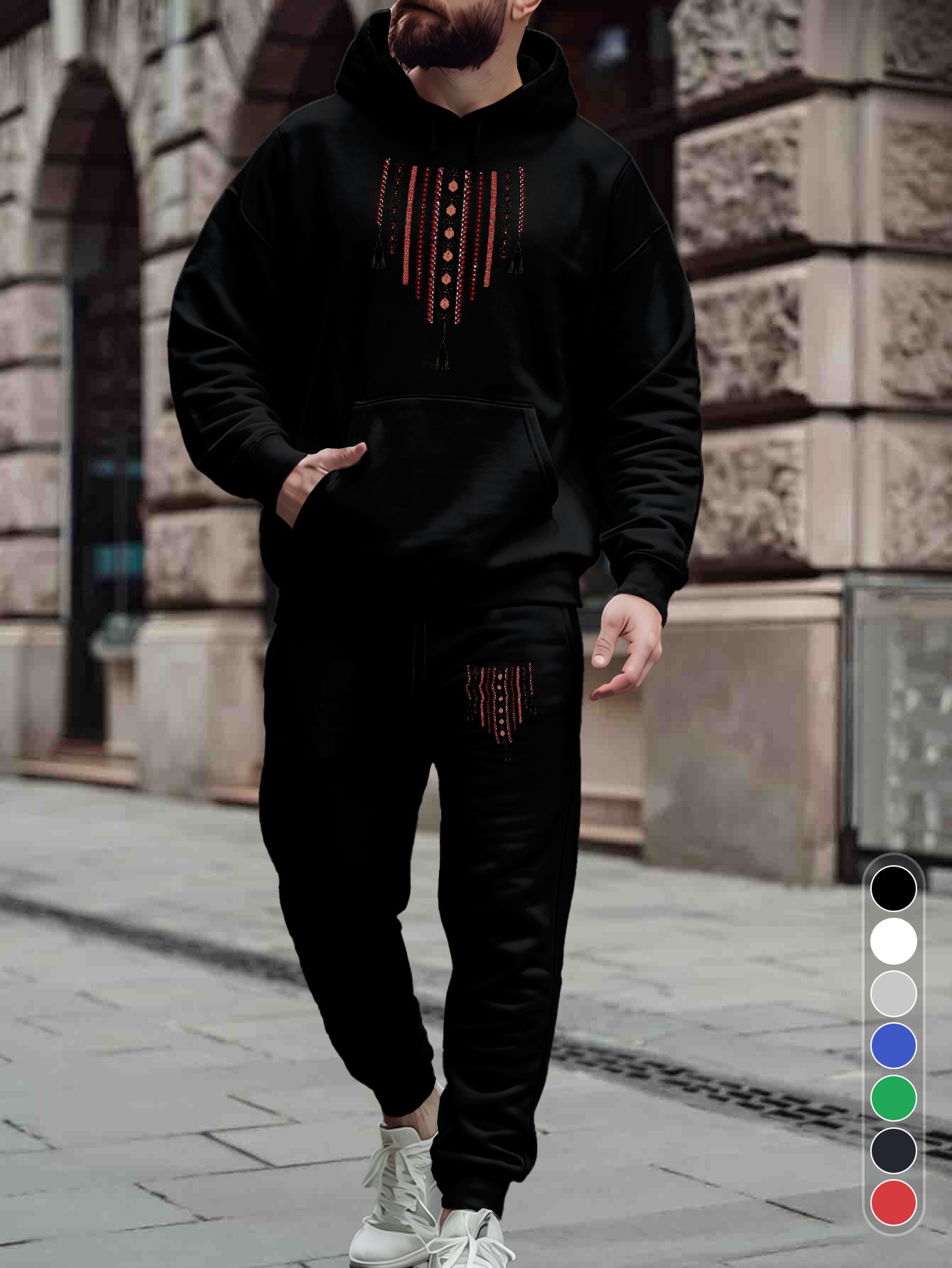Streetwear Hoodie - Ensemble de survêtement 2 pièces pour