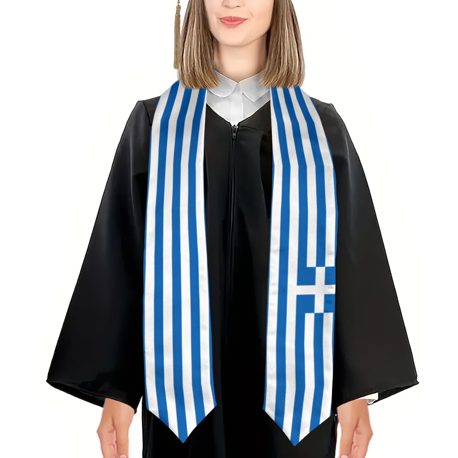 Men'S Fashion Greece - Étole de remise de diplôme grecque,