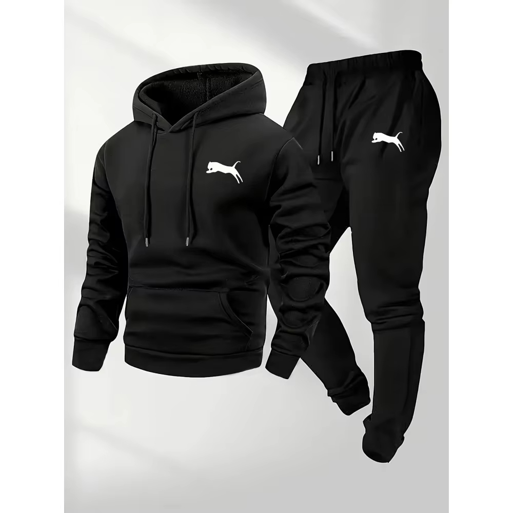 Streetwear Hoodie - Ensemble survêtement décontracté homme 2026 :