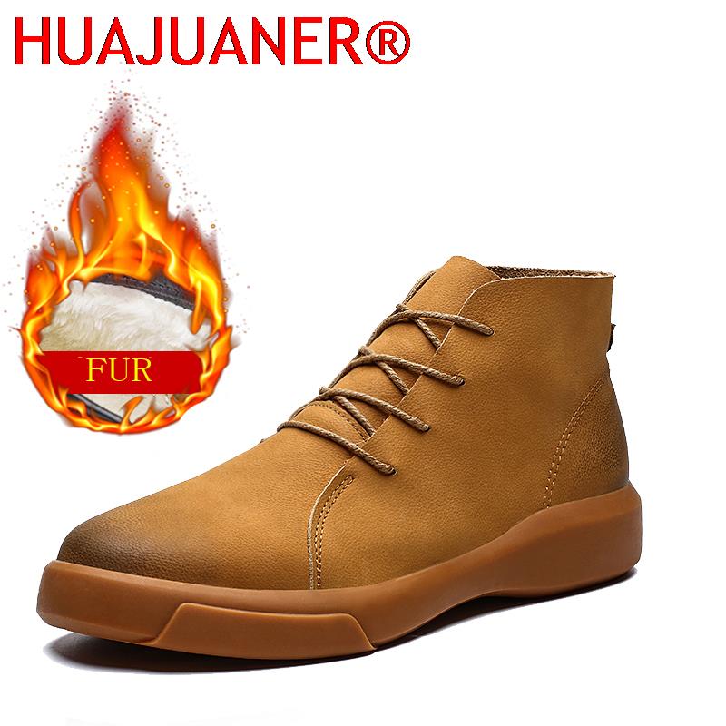 Chelsea Boots Men - Bottes Chelsea pour hommes en fourrure