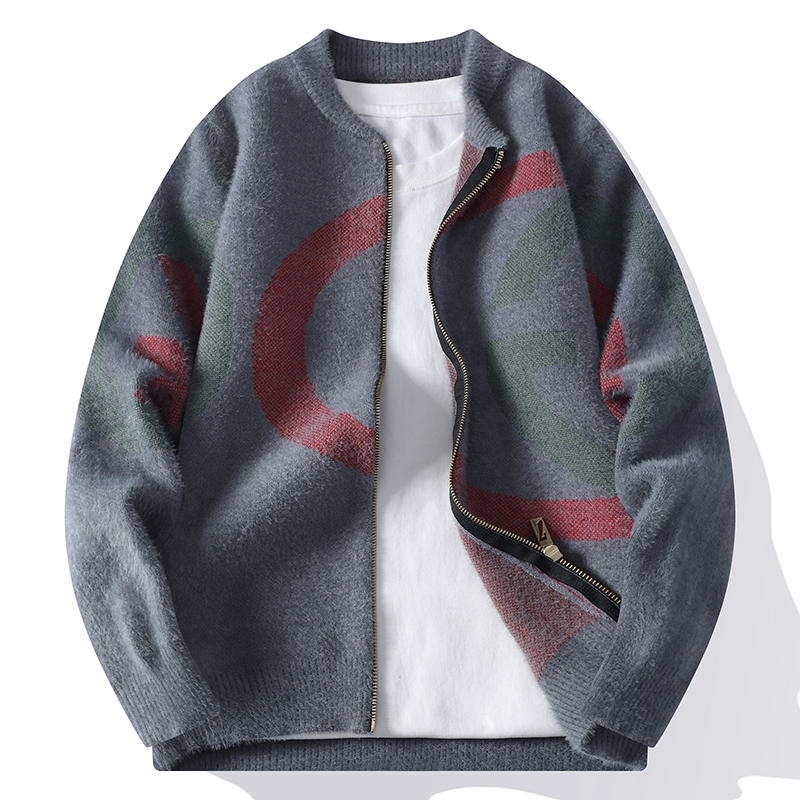 Pulls décontractés d'automne e - Men'S Fashion Zip Sweater avis et prix