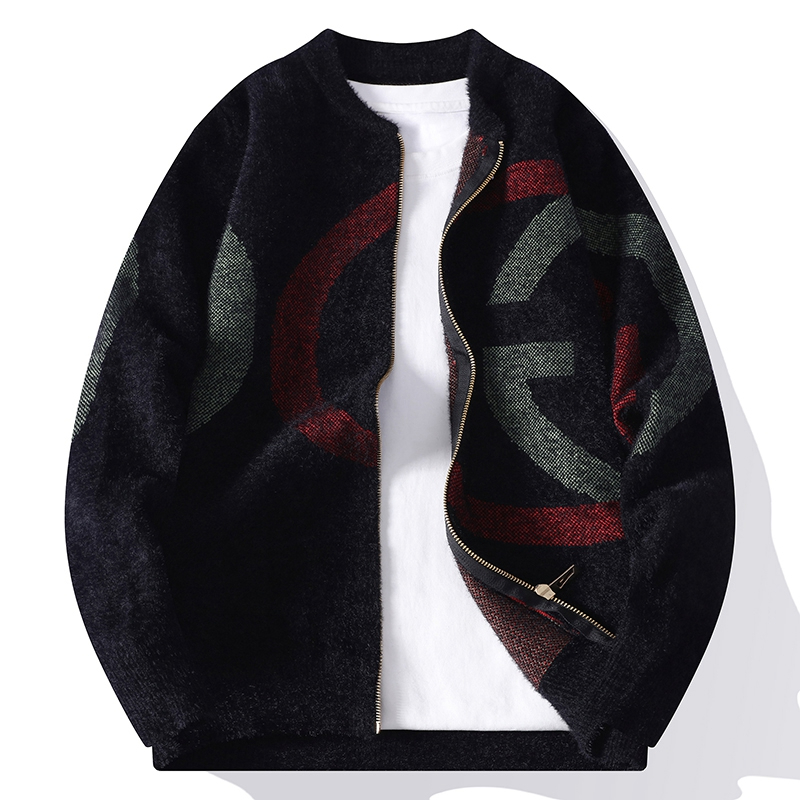 Pulls décontractés d'automne e - Men'S Fashion Zip Sweater avis et prix