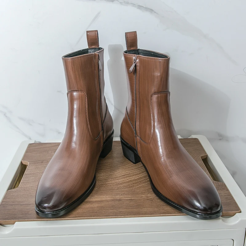 Bottines classiques confortabl - Chelsea Boots Men avis et prix