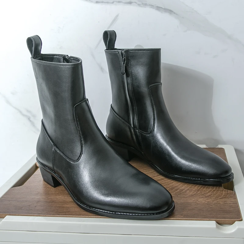 Bottines classiques confortabl - Chelsea Boots Men avis et prix