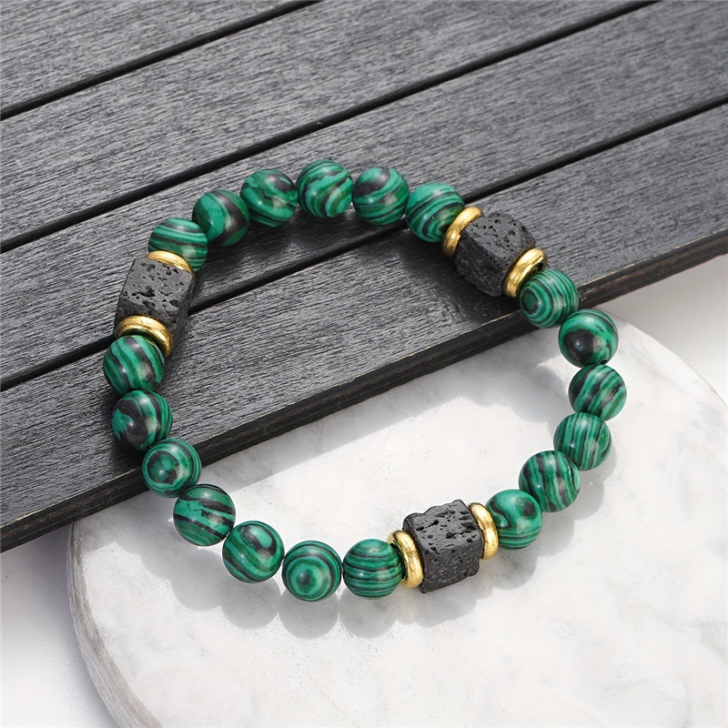 1pc Nouveau Bracelet en Malach - Mens Fashion Help avis et prix