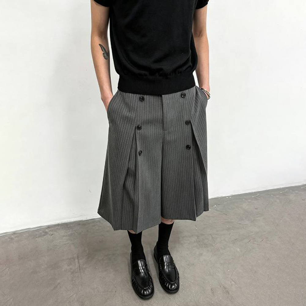 Nouveau pantalon capri uni pou - Mens Fashion Trends 2026 avis et prix