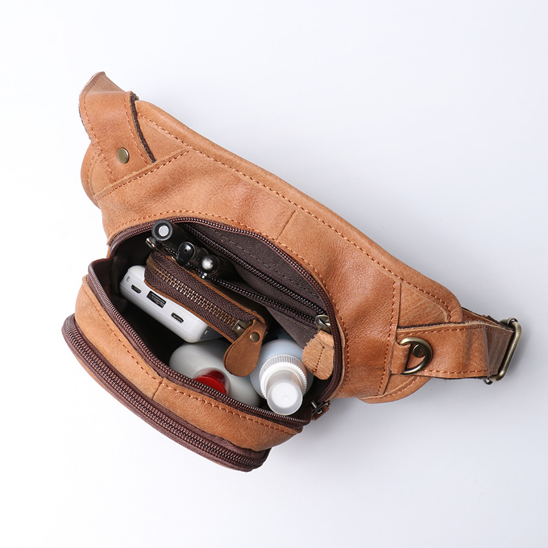 Sac banane en cuir véritable p - Belt Mens Fashion avis et prix