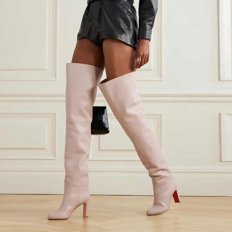 Cuissardes en cuir pour femmes - Men'S Fashion Night Out avis et prix