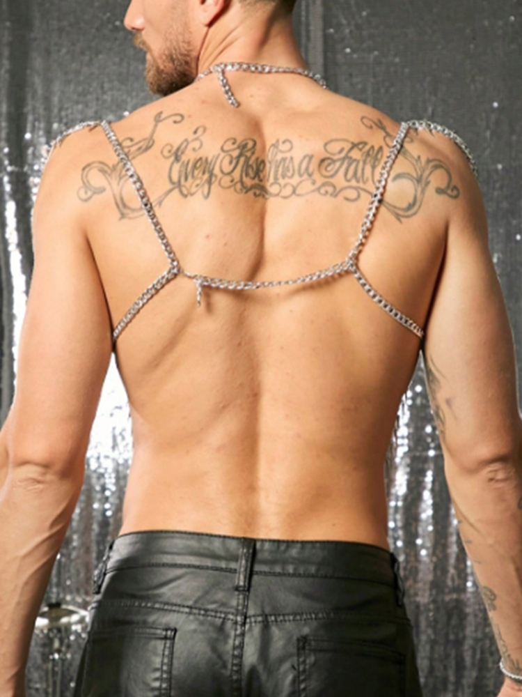 Glands chaîne corps épaule Sex - Mens Fashion Vest avis et prix
