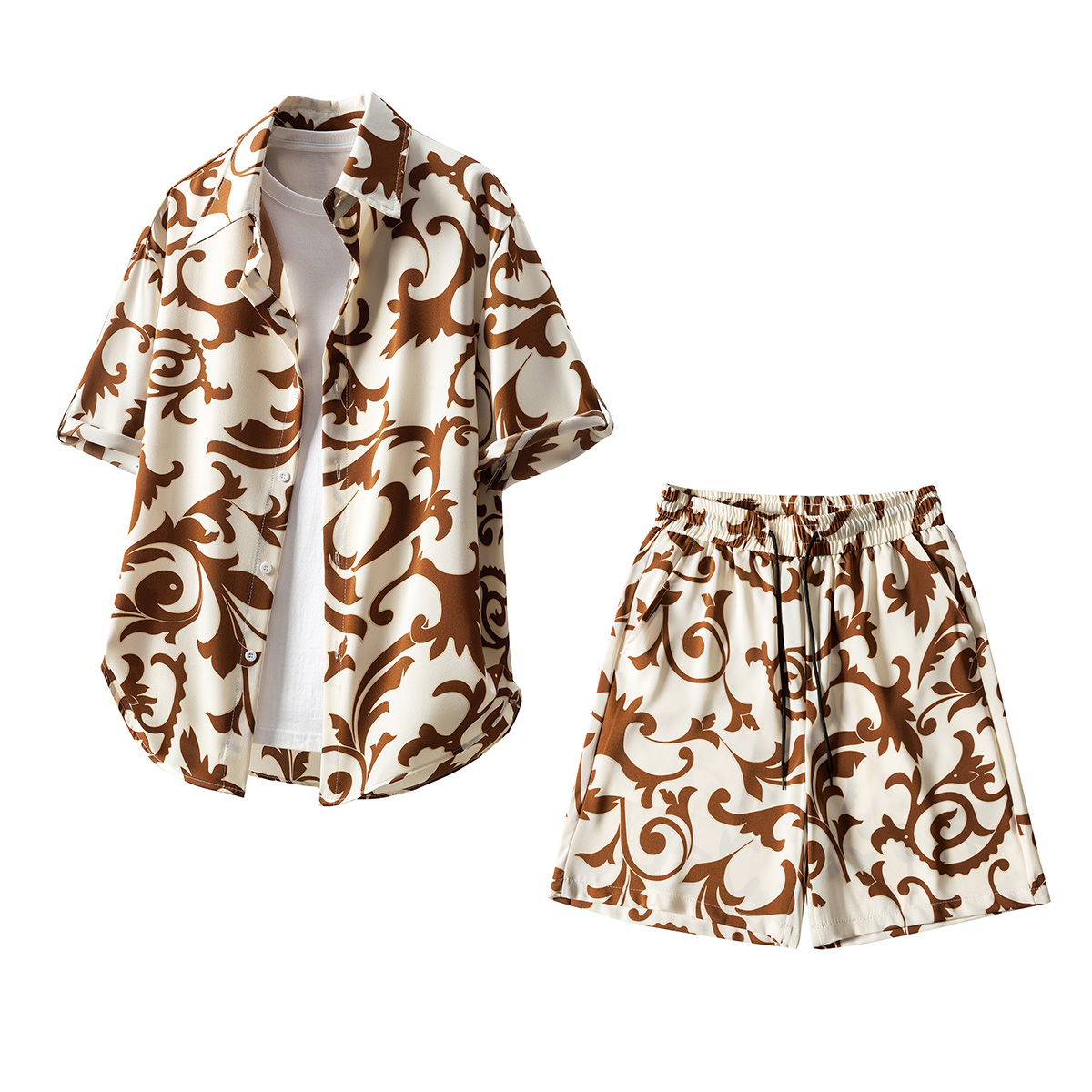 Ensemble short et t-shirt à ma - Mens Fashion Trends 2026 avis et prix