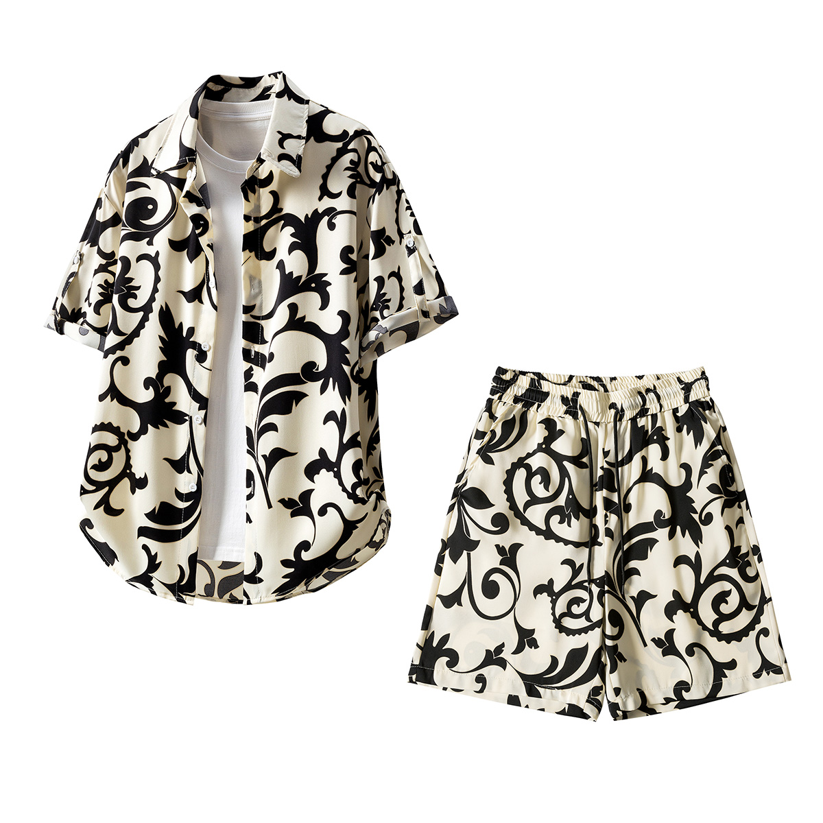 Ensemble short et t-shirt à ma - Mens Fashion Trends 2026 avis et prix