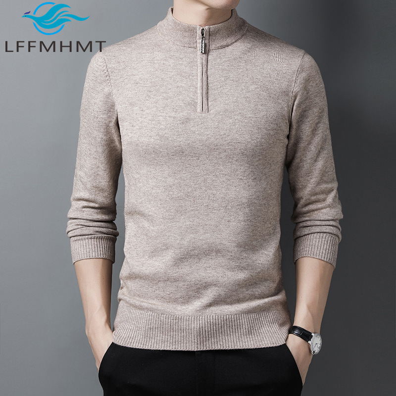 Pull en maille à demi-zip pour - Men'S Fashion Zip Sweater avis et prix