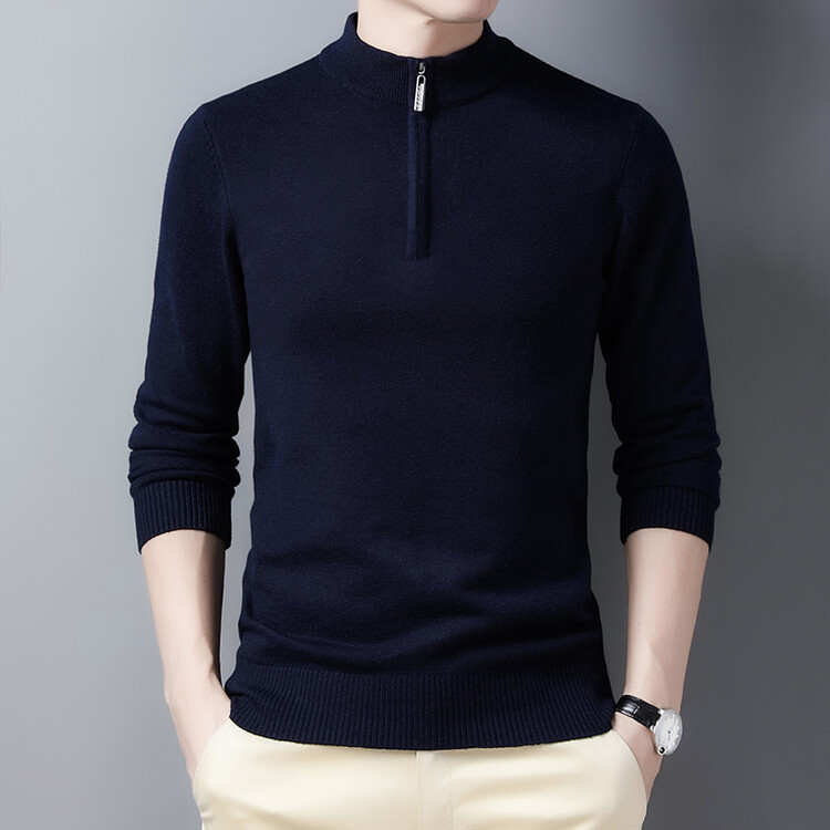 Pull en maille à demi-zip pour - Men'S Fashion Zip Sweater avis et prix