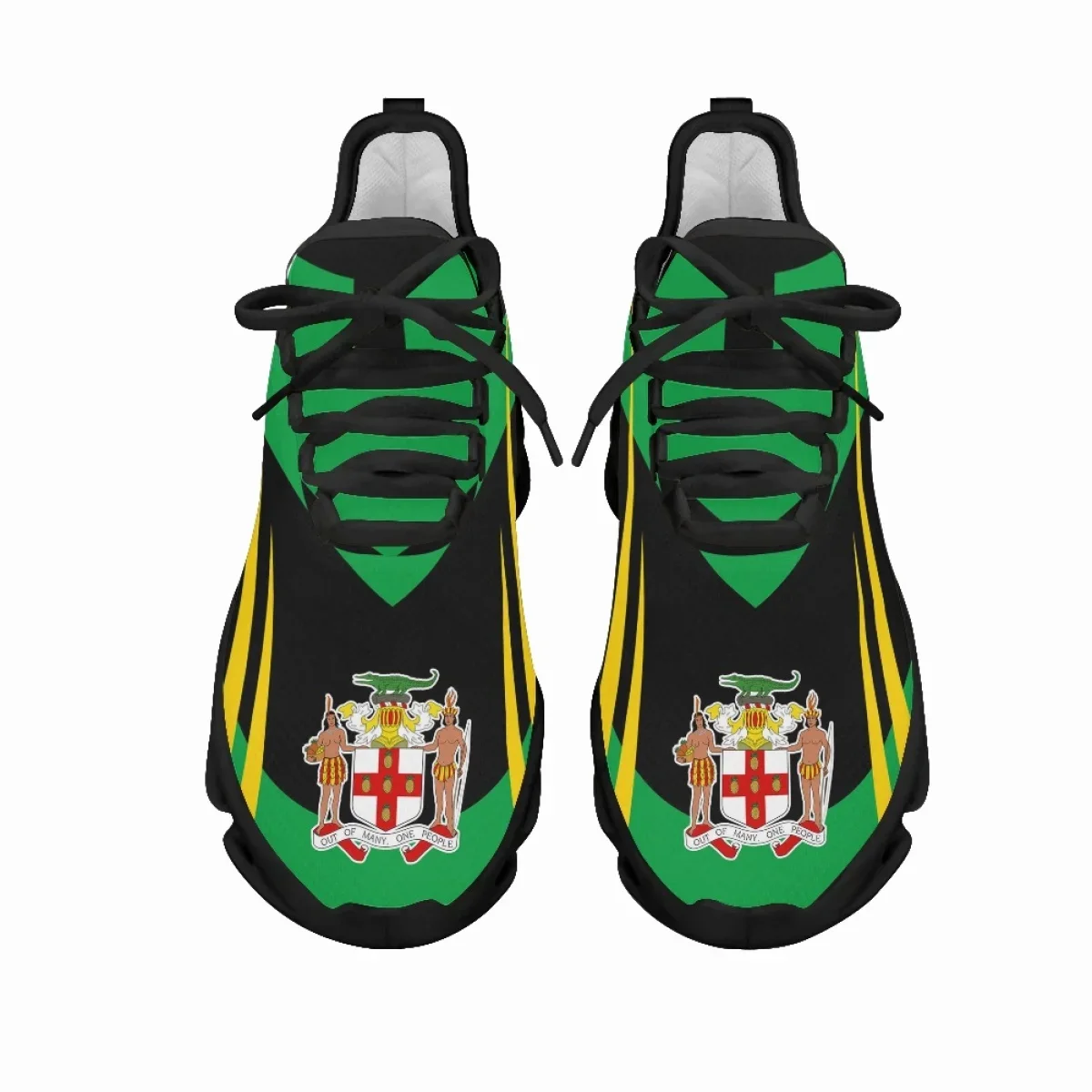 Jamaïque drapeau imprimer chau - Mens Fashion Trainers avis et prix