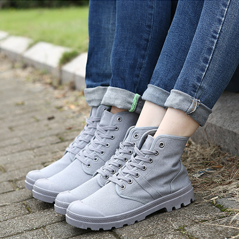 Baskets montantes en toile pou - Mens Fashion Trainers avis et prix