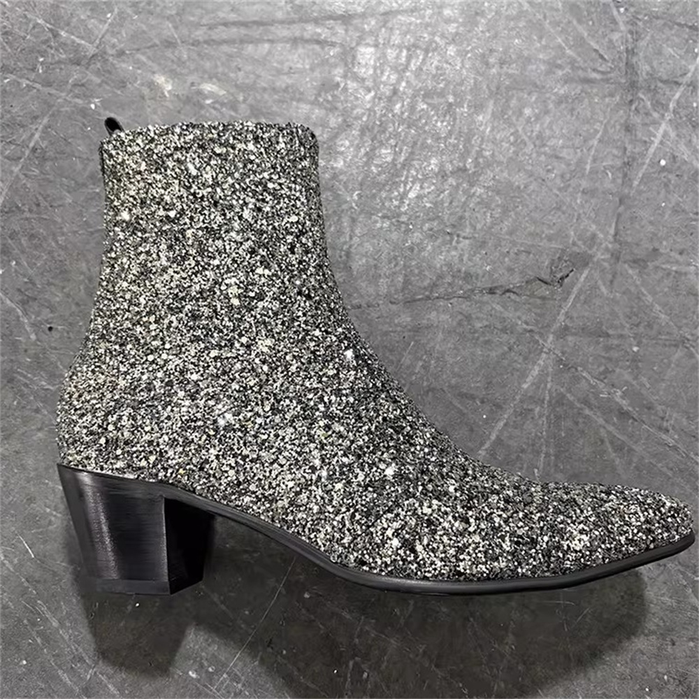 Bottes pour homme à bout point - Chelsea Boots Men avis et prix