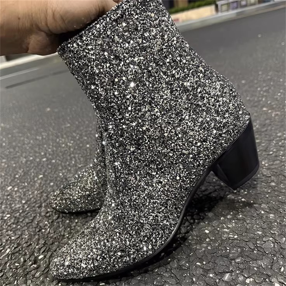 Bottes pour homme à bout point - Chelsea Boots Men avis et prix