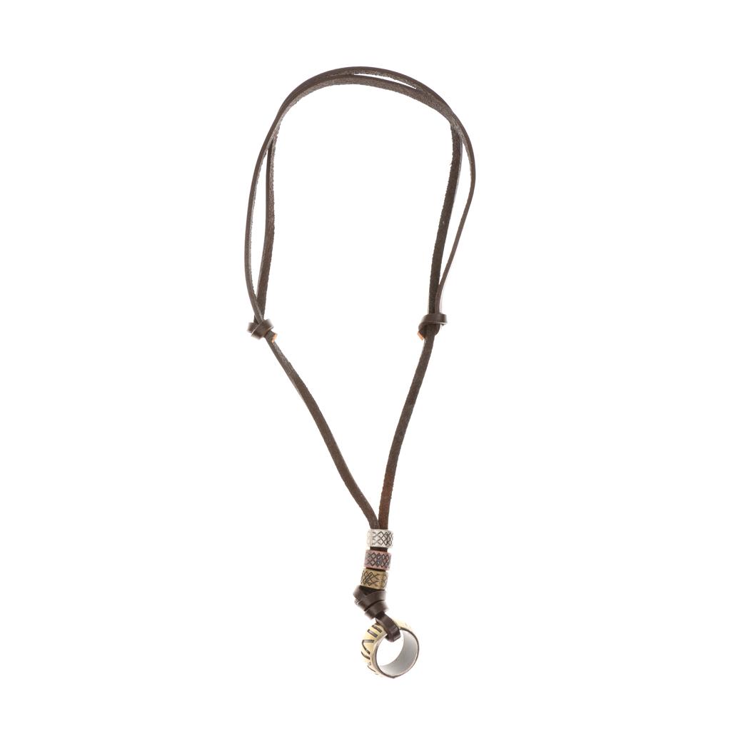 Collier en cuir tendance pour  - Men'S Fashion Night Out avis et prix
