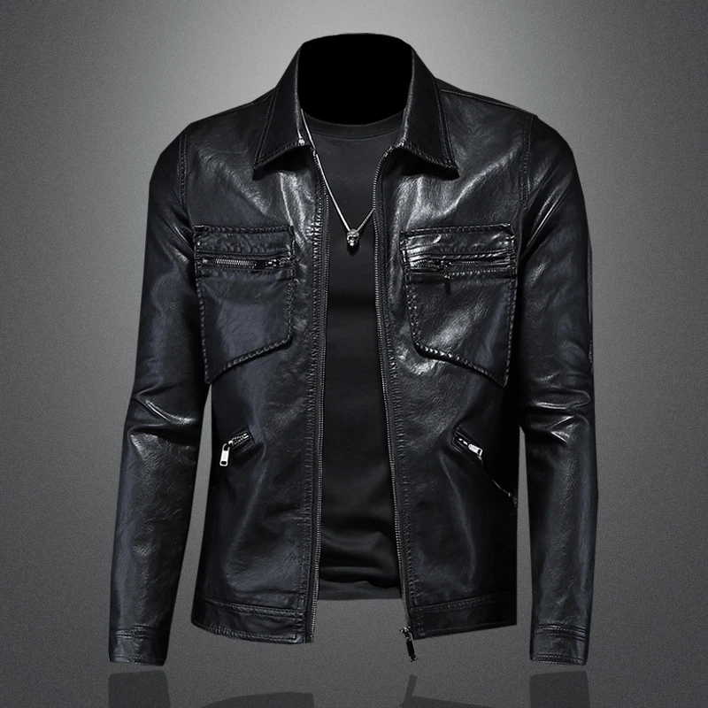 Manteau en cuir de moto à reve - Mens Fashion Trends 2026 avis et prix