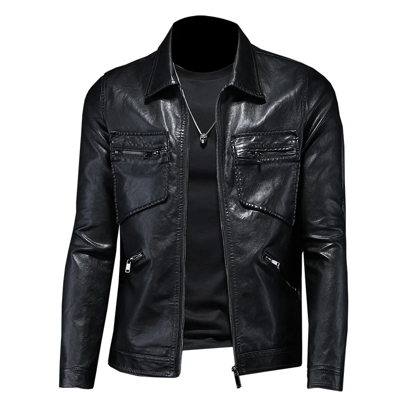 Manteau en cuir de moto à reve - Mens Fashion Trends 2026 avis et prix