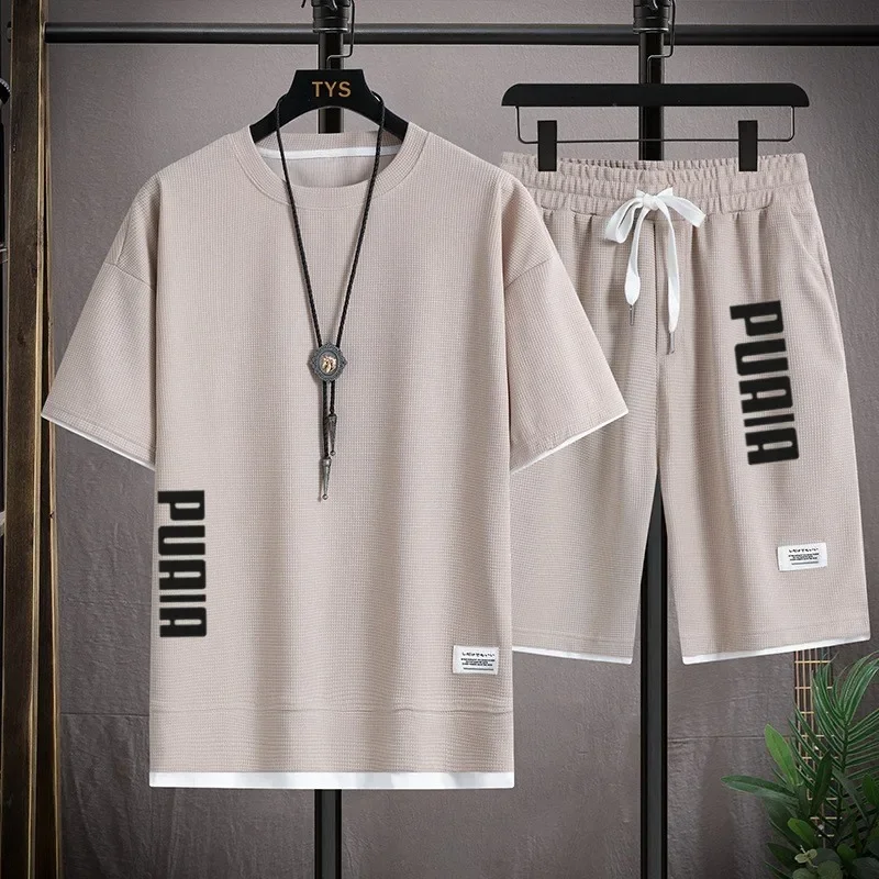 Nouvel ensemble 2-en-1 T-shirt - Men'S Fashion Advice avis et prix