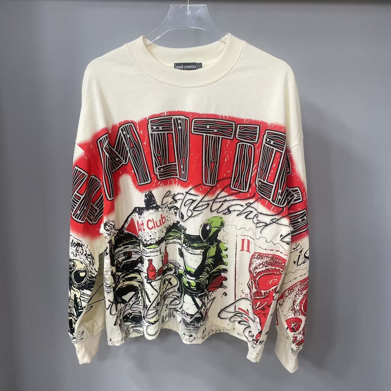 T-shirt à manches longues MIXE - Streetwear Hoodie avis et prix