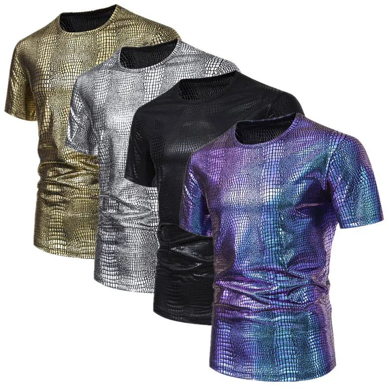 T-shirt graphique en peau de c - Mens Fashion Mullet avis et prix