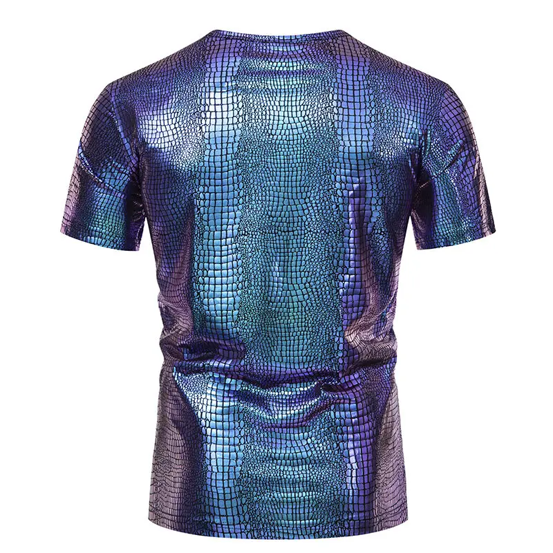 T-shirt graphique en peau de c - Mens Fashion Mullet avis et prix