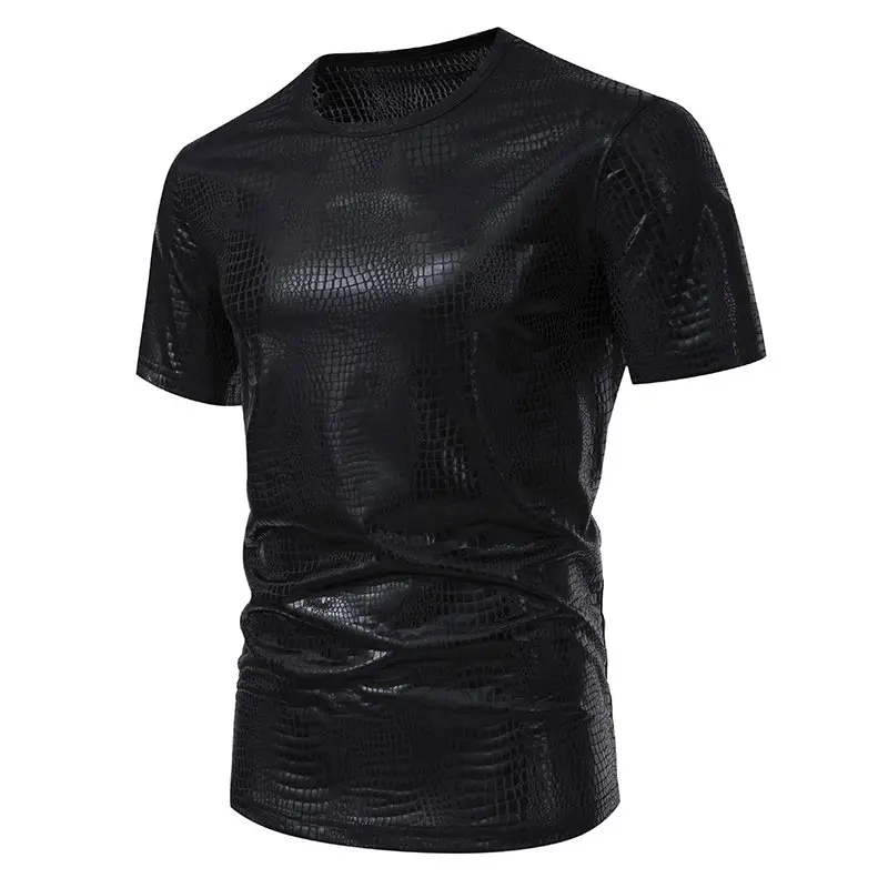 T-shirt graphique en peau de c - Mens Fashion Mullet avis et prix