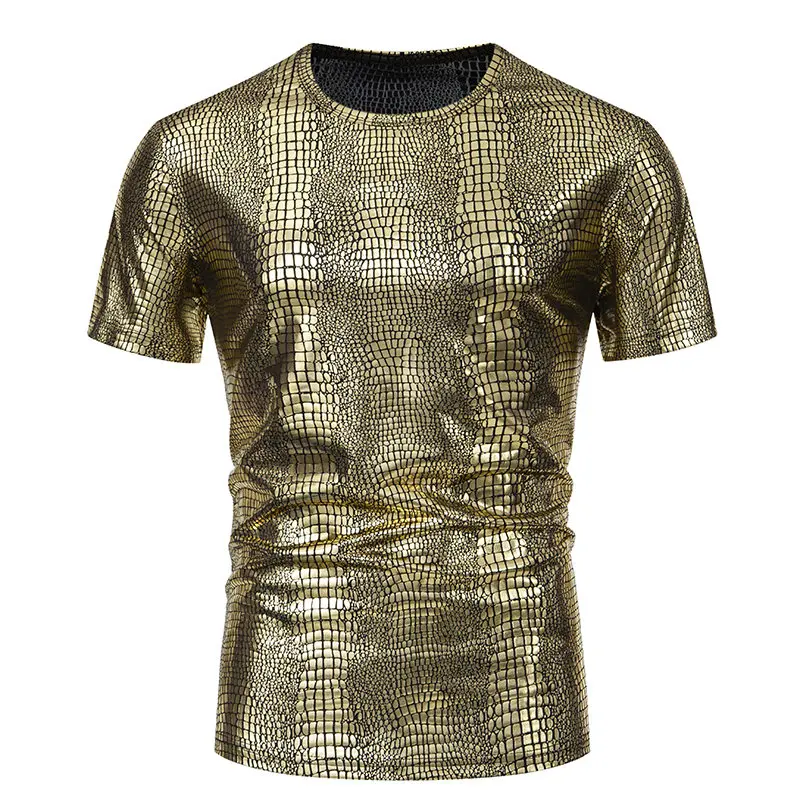 T-shirt graphique en peau de c - Mens Fashion Mullet avis et prix