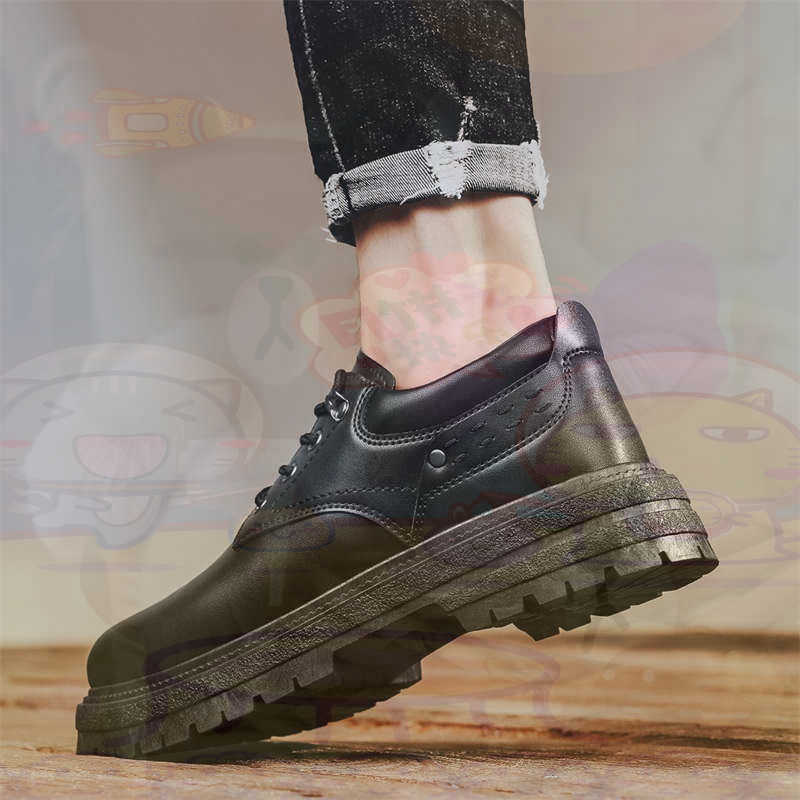 Baskets de Tennis en cuir natu - Men'S Fashion All Black Outfit avis et prix