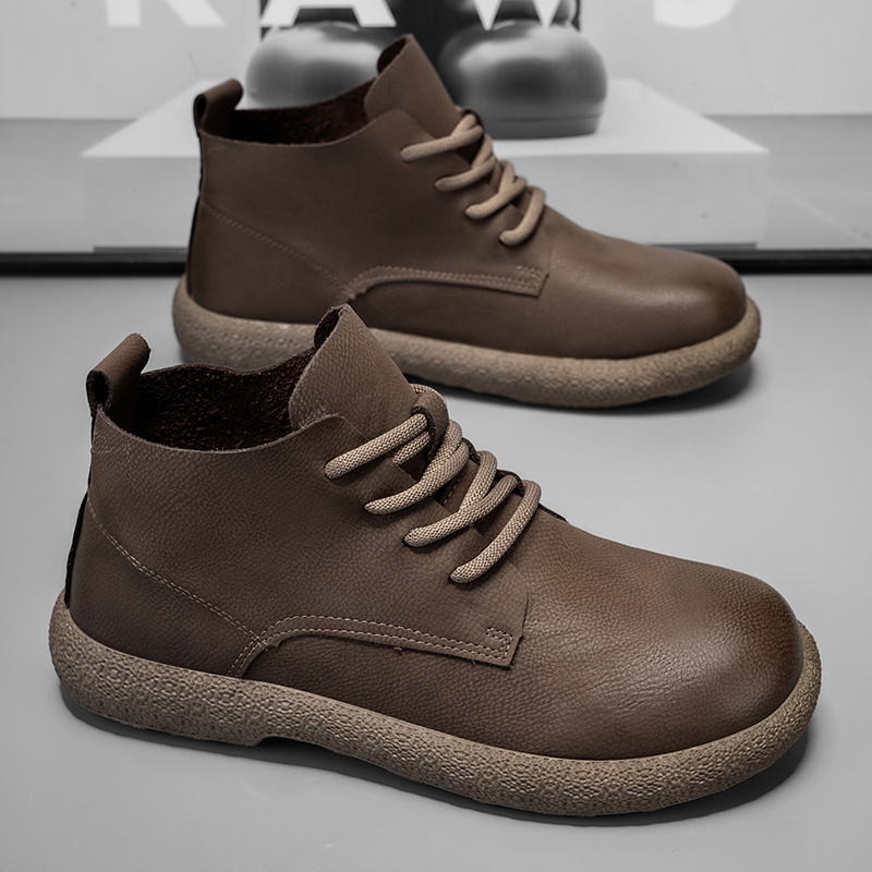 Bottines courtes marron pour h - Chelsea Boots Men avis et prix