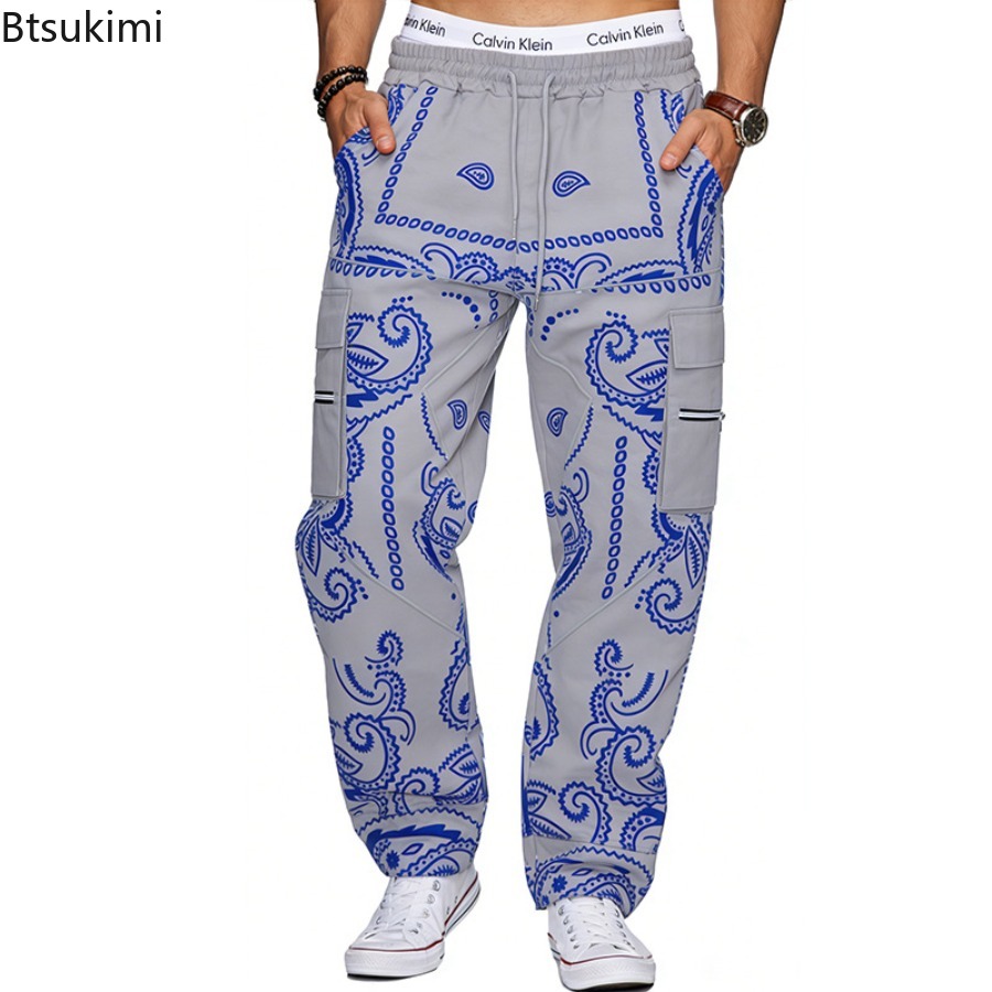 Pantalon cargo ample imprimé t - Mens Fashion Trends 2026 avis et prix