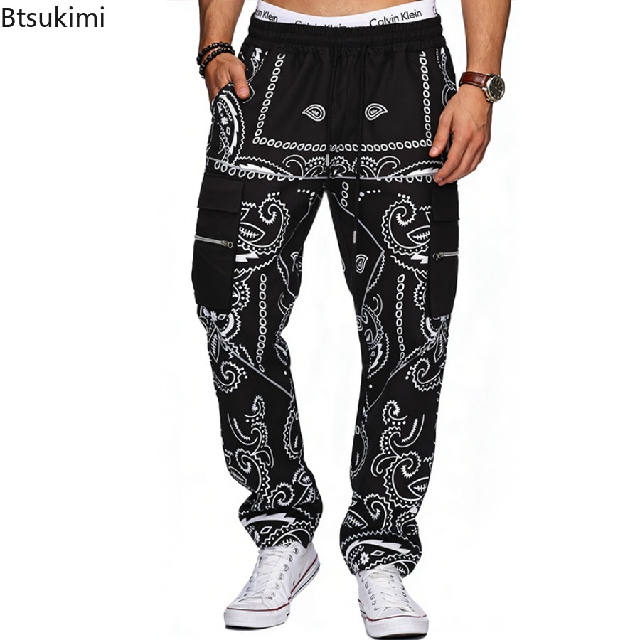 Pantalon cargo ample imprimé t - Mens Fashion Trends 2026 avis et prix
